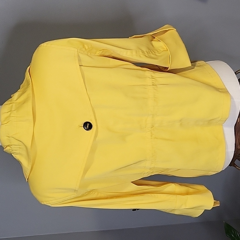 Vintage Ruby Rd. Yellow Button Down Lightweight J… - image 3